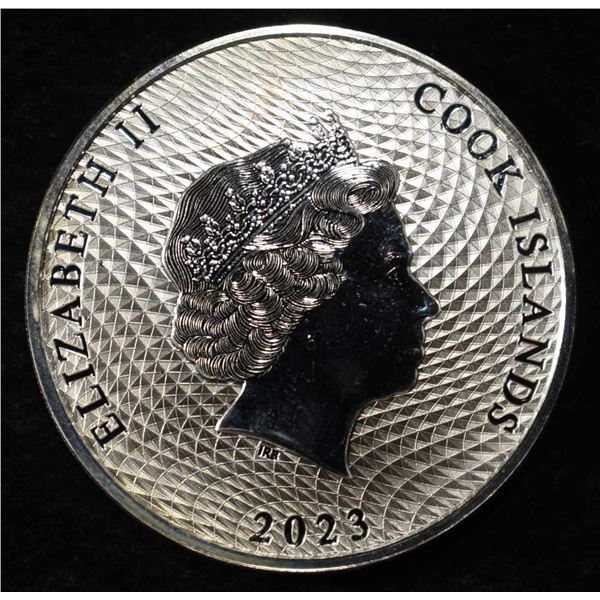 COOK ISLANDS CANADIAN 1 OZ .999 SILVER
