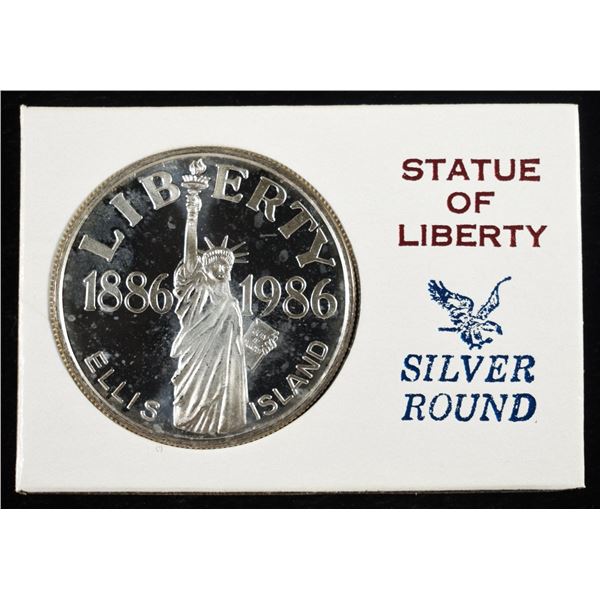1886-1986 1 OZ .999 SILVER ROUND
