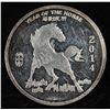 Image 1 : YEAR OF THE HORSE 2 OZ .999 SILVER ROUND