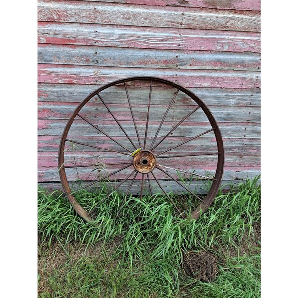 (2) Metal Wheels - 48" Diameter