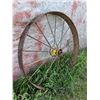 Image 2 : (2) Metal Wheels - 48" Diameter