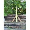 Image 4 : Approx (10 ) Railway Ties, Belting, Uprights