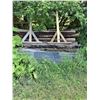 Image 5 : Approx (10 ) Railway Ties, Belting, Uprights