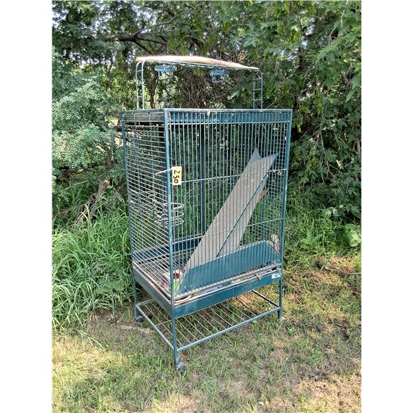 Bird Cage on Wheels