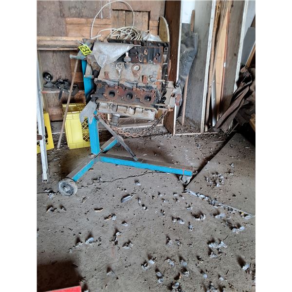 Engine and Engine Stand