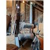 Image 1 : Home Built Shop Wood Stove with Attached Chimney