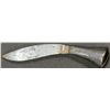 Image 5 : 4 Hand-Forged Knives with Metal Flared Handles