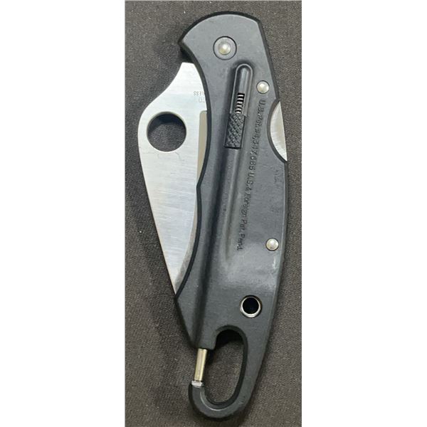 Spyderco Clipit Serrated Folding Knife Seki City Japan