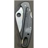 Image 1 : Spyderco Clipit Serrated Folding Knife Seki City Japan