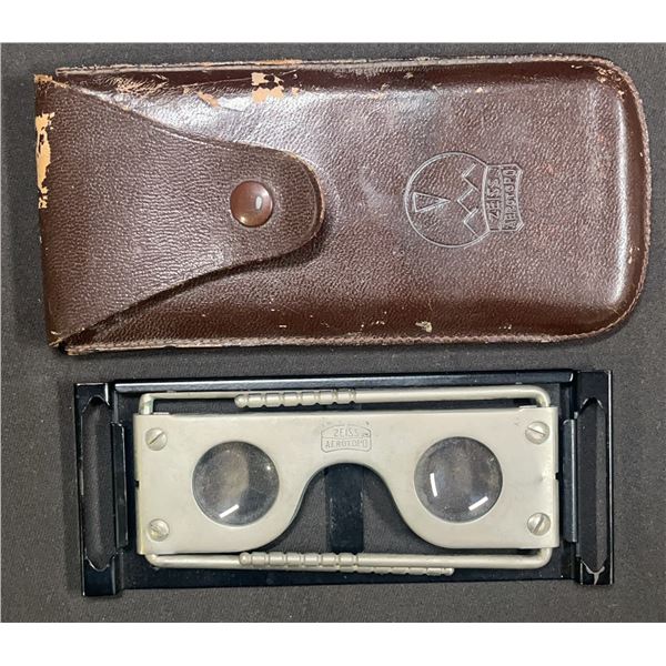 Zeiss Aerotopo Stereoscope With Case, Made in Germany