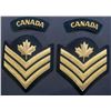 Image 5 : Canadian Military Rank and Insignia Patch Lot