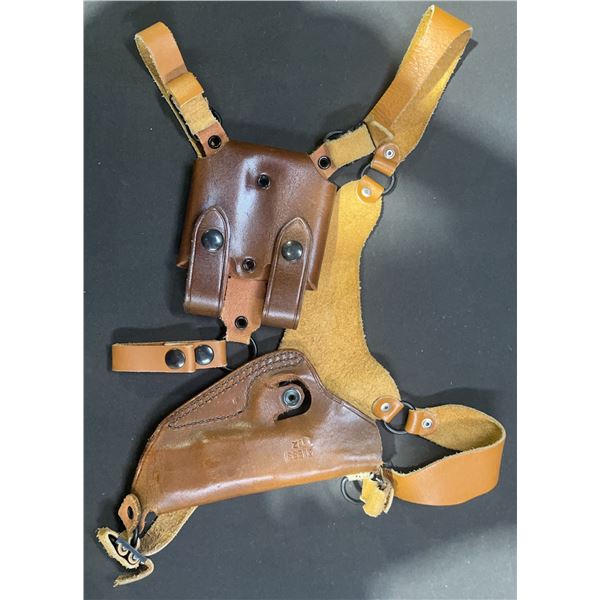 Alessi Leather Shoulder Holster Rig for CZ