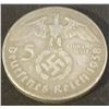 Image 2 : Germany 5 Reichsmark Nazi Era Coins, 1936 and 1938 (2 Pieces)