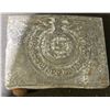 Image 1 : WWII German Aluminium Belt Buckle with Eagle and Swastika