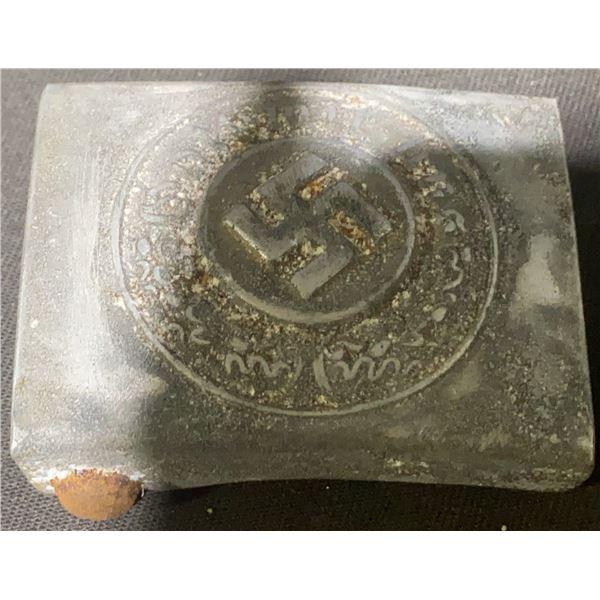 WWII German Aluminium Belt Buckle