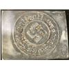 Image 3 : WWII German Aluminium Belt Buckle