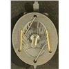 Image 4 : NKVD Soviet Badge with Sword and Hammer & Sickle Emblem