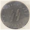 Image 2 : 1939 German SS Kantinegeld Coin