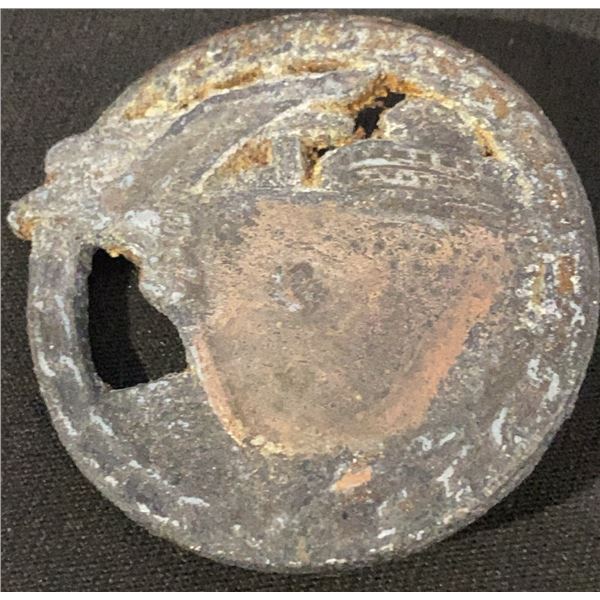 Damaged German WWII Wound Badge, Black Grade