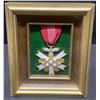 Image 1 : Framed 1936 Berlin Olympics Nazi Germany Medal with Ribbon