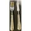 Image 1 : 800 Silver Fish Serving Fork and Knife
