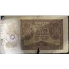 Image 4 : Polish 100 Zlotych Note With Auschwitz Birkenau and Jude Stamp
