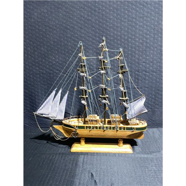 Cutty Sark Decorative Wooden Model Ship With Stand