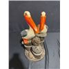 Image 2 : Pelican Pair Resin Figurine Nautical Decor