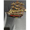 Image 1 : Flying Cloud Wooden Ship Model with Stand
