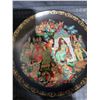 Image 13 : Russian Decorative Plates and Porcelain Cup Set