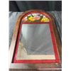Image 1 : Aubergtique Tiffany Stained Glass Floral Mirror by Dareco