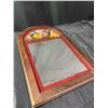 Image 6 : Aubergtique Tiffany Stained Glass Floral Mirror by Dareco