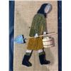 Image 1 : La Sagouine Mixed Media Textile Art by St. Paul Credit Union NB