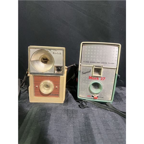 Imperial Mark 27 & Kodak Flashfun Camera Pair