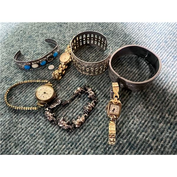 Ladies' Watches and Silver Bracelets
