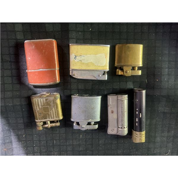 6 Assorted Table and Pocket Lighters, Japan/Austria