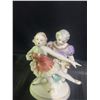 Image 2 : Porcelain Ballerina Dance Couple Figurine, Marked Japan