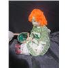 Image 7 : Lot: Wind-Up Bunny Toy, Porcelain Doll & Rustic Meat Tenderizer