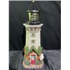 Image 1 : Solar Powered Decorative Lighthouse Model
