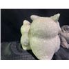 Image 3 : Fabric Owls and Ceramic Shih Tzu Dog Figurine