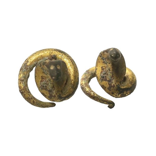 Primitive Money (1st Century BC), Satavahana Period, Gold Mukut, 3.91 gms, (Crown) shaped