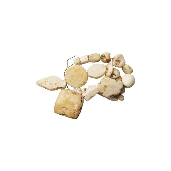 Rigvedic Period, Group of White Stone Beads
