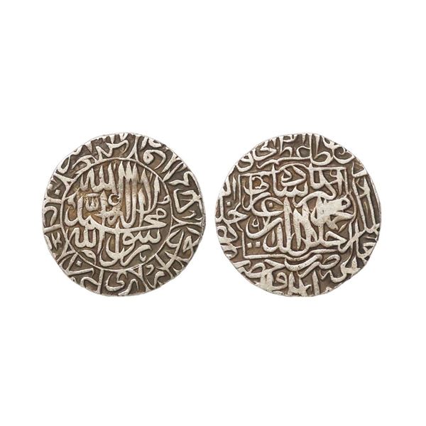 Mughal, Akbar (AH 963-1014, 1556-1605 AD), Silver Rupee, 11.31 gms. Akbar (AH 963-1014, 15