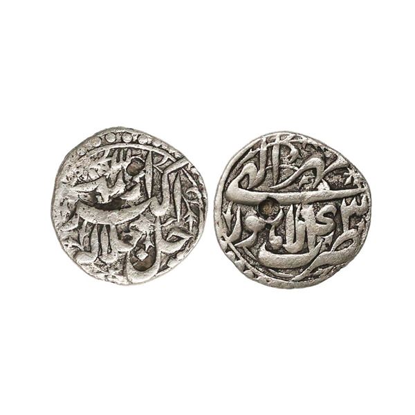 Mughal, Akbar (AH 963-1014, 1556-1605 AD), Silver ¼ Rupee, 2.43gms. Akbar (AH 963-1014, 15