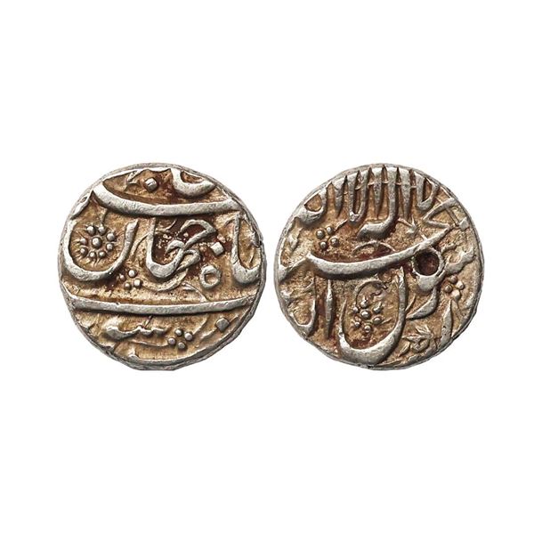 Mughal, Shah Jahan (AH 1037-1068, 1628-1658 AD), Silver ½ Rupee, 5.69 gms. Shah Jahan (AH 