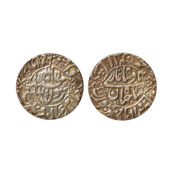 Mughal, Shah Jahan (AH 1037-1068, 1628-1658 AD), Silver Rupee, 11.29 gms. Shah Jahan (AH 1