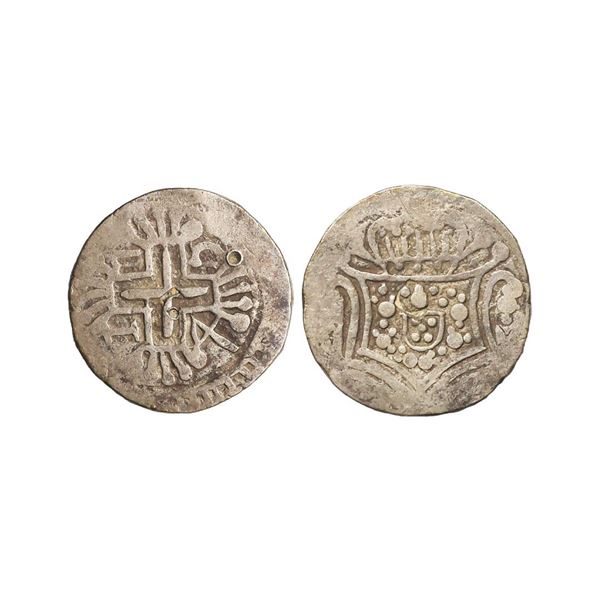Portuguese India, D. João V (1706-1750), Silver Xerafim, 11.84 gms