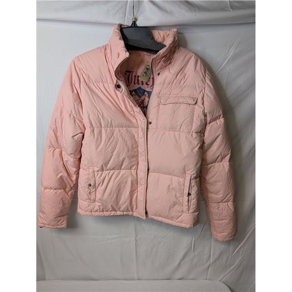 Juicy Couture pink puffer jacket