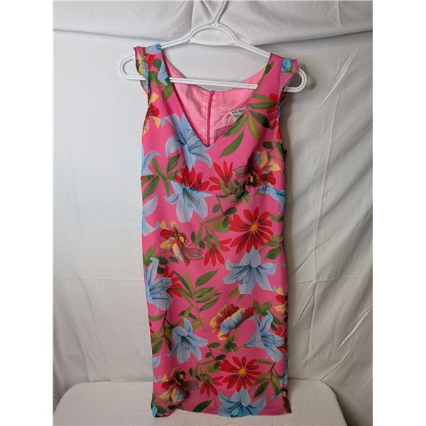 Holt Renfrew tropical print dress