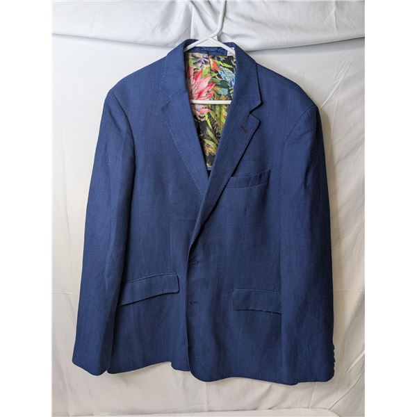 Robert Graham men's blazer blue with tropical liner
